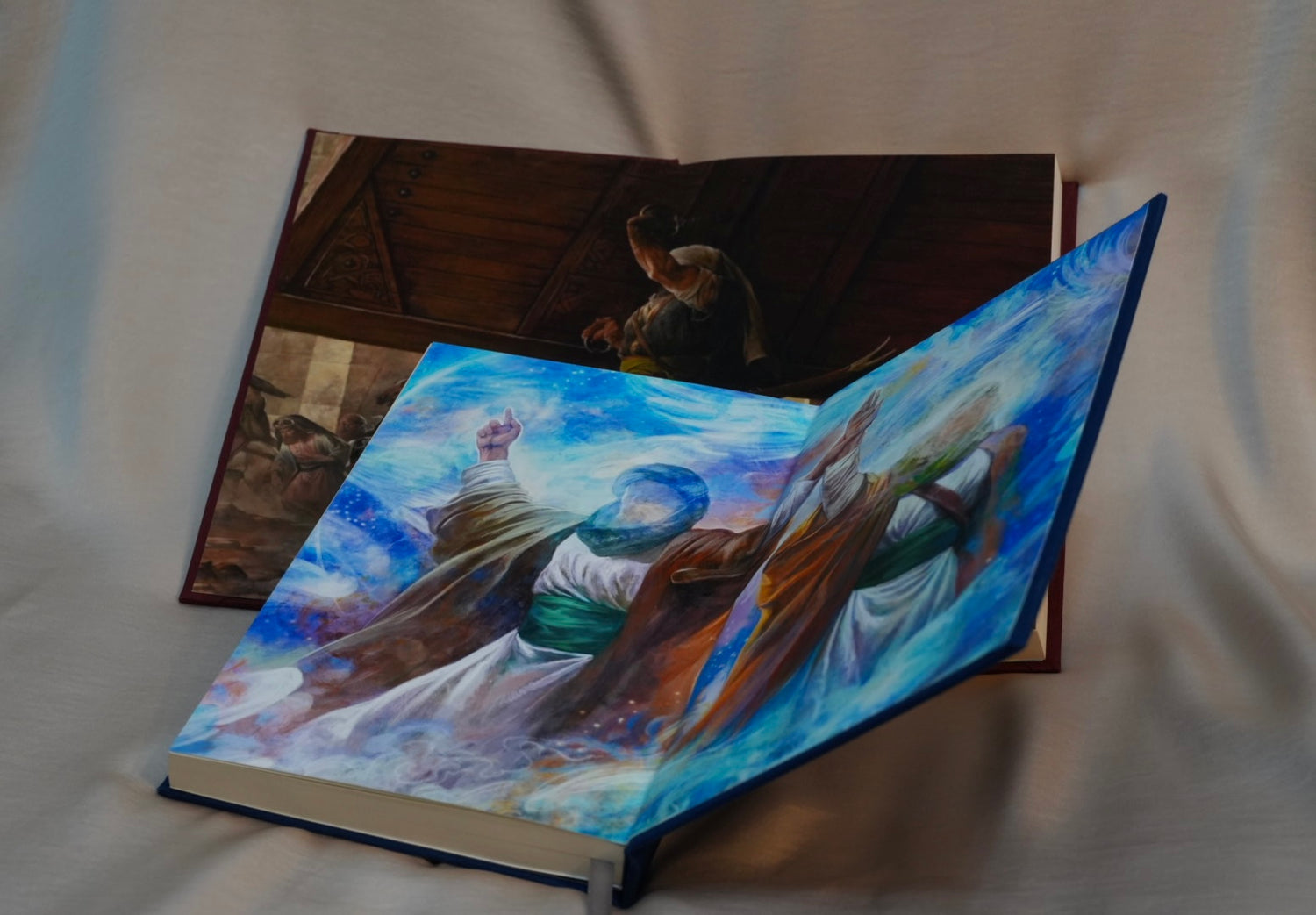 Ali: The Elixir of Love
Endpapers featuring selected work by Hassan Roholamin
