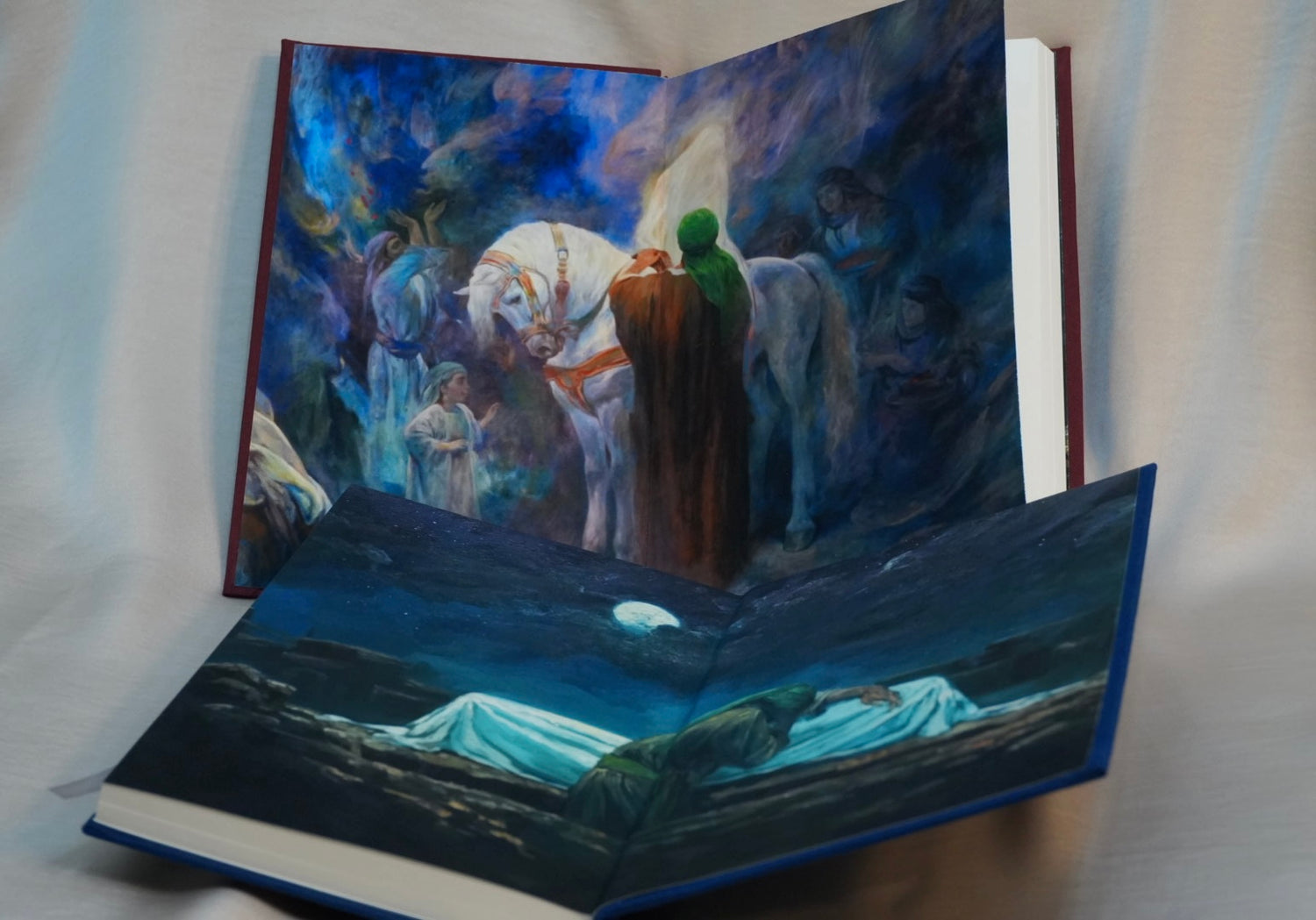 Fatima: The Flower of Life
Endpapers featuring selected work by Hassan Roholamin